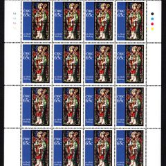 2005 Ireland St Patrick's Day Commemorative Stamp Sheetlet Plate 1A1A1A1A Mint Never Hinged (MNH)