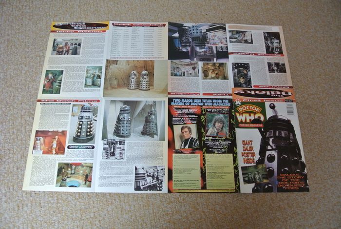Doctor Who Poster Magazine - Issued No 1 - December 1994