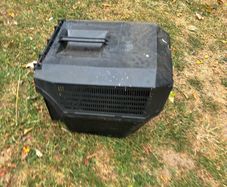Castle garden lawnmower box