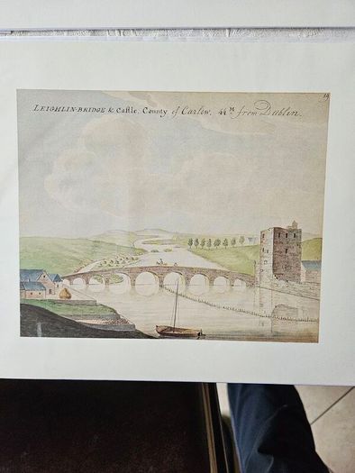 Beranger's Antique Buildings Of Ireland X 50 Prints. Each In A Sleeve With Clear Front. All In Mint Condition. See Photos For Same.