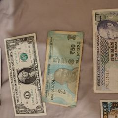 A diverse lot of notes from all over the world