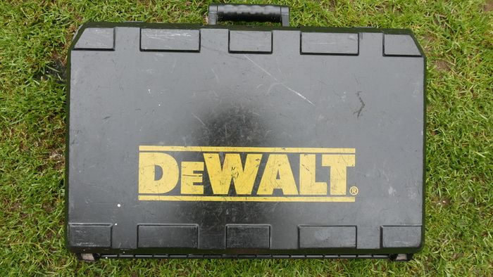 Dewalt DC222 SDS Cordless Drill 24V With 2 Battery and Box  in working order