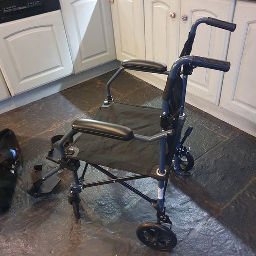 Wheelchair Folding Travel Chair