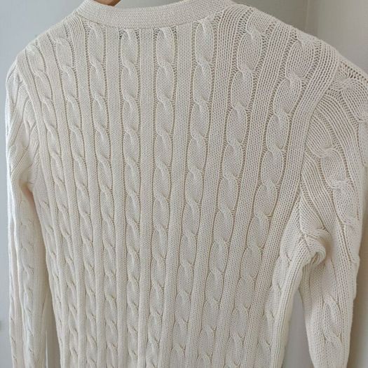 Ralph Lauren cream cardigan size S