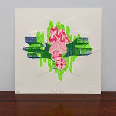 Leah Hewson / Graphic Studio Dublin, Fine Art Embossed Copperplate Etching Screen Print