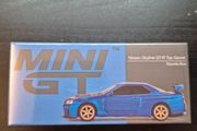 Mini GT Nissan Skyline GT-R Top Secret Bayside Blue New Sealed
