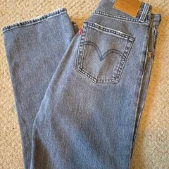 Levi Rib Cage Straight Ankle Jeans - 26W