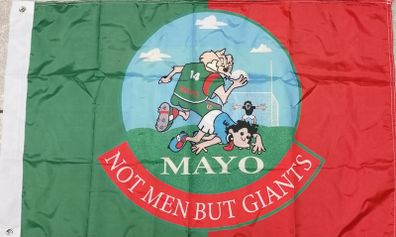 Mayo GAA flag Not Men buy Giants 3ft x 2ft.