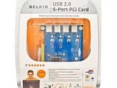 Belkin Hi-Speed Usb 2.0 - 5-Port Pci Card