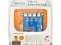 main image for ad Belkin Hi-Speed Usb 2.0 - 5-Port Pci Card