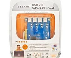 Belkin Hi-Speed Usb 2.0 - 5-Port Pci Card