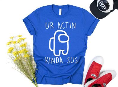 Among us Inspired Tshirt,Acting Kinda Sus Tshirtf, Among us Tee,Gamer Tshirt, Among Us Sus Shirt, Gamer Shirt, Funny Tshirt, Imposter Tshirt