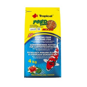 Tropical Pond Sticks Mixed 50L Floating Food for Pond Fish