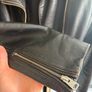 All Saints Bales Black Leather Biker Jacket UK6 Image 4