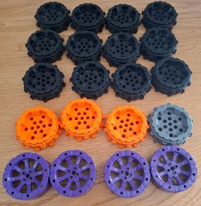 Lego Hard Plastic Wheels