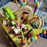 zany zoo wooden activity cube Image 6
