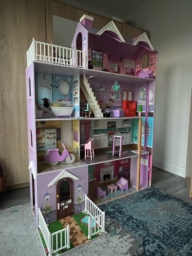 Wooden doll house