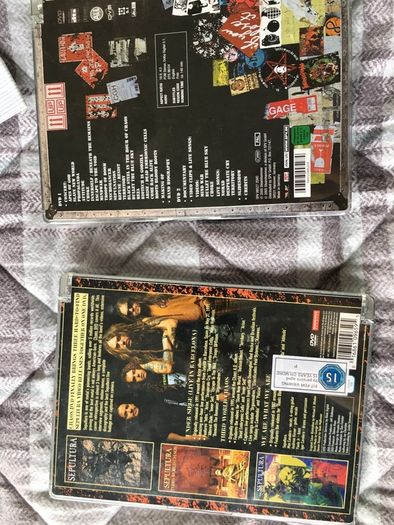 Sepultura DVD's
