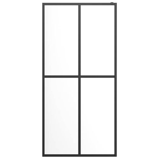 Walk-in Shower Screen Tempered Glass 100x195 cm