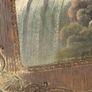Antique framed signed quaint waterfall scene, D18 Image 3