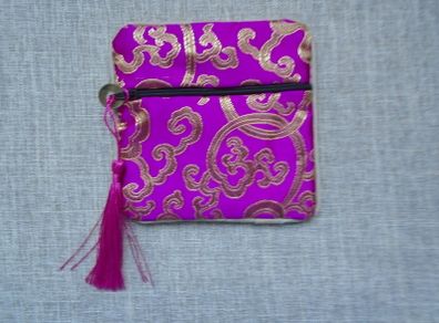 Silk purse, Coin purse, Jewellery storage.
