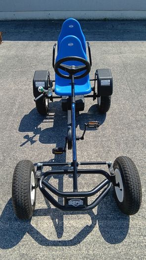 BERG Pedal Go-Kart 2-Seater - Mint Condition - Like New