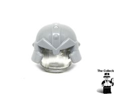 LEGO Castle Knights Dwarf Miner Minifigure Helmet Prototype Flat Gray Unreleased Colour Very Rare And Hard To Find Set 61848