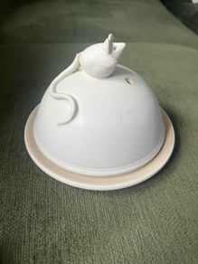 Vintage Irish pottery Cheese Platter