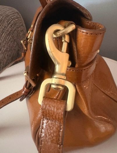 Mulberry Alexa satchel, vintage glazed tan leather