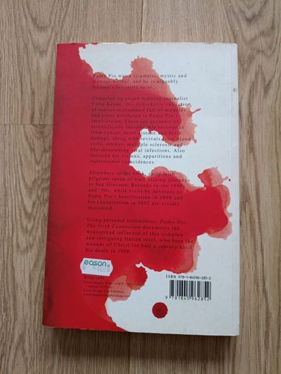 Padre Pio the Irish Connection by Colm Keane in very good condition FREE STANDARD POSTAGE INCLUDED