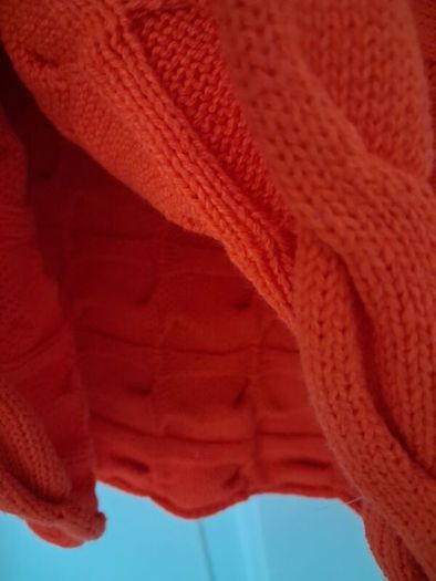 German brand Oui Cotton Jumper - Cherry Tomato - UK 12 - BNWT RRP 100