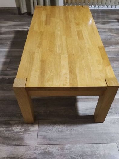 Wooden sturdy coffee table