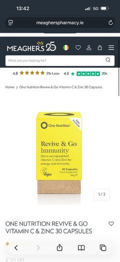 Revive & go vitamin C