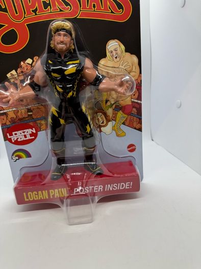 WWE Superstars Logan Paul Action Figure LJN Style Chase Black Card