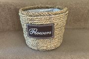 Wicker Flower pot