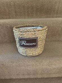 Wicker Flower pot