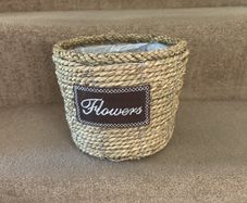 Wicker Flower pot