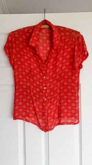 H & M summer shirt top eur38 UK 10