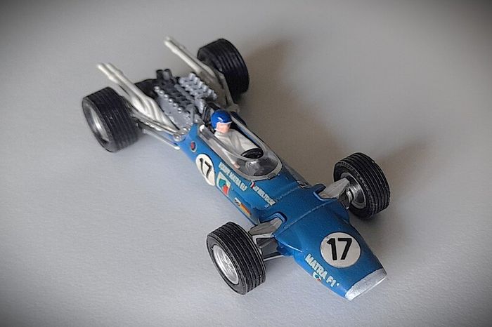 Diecast Vintage French Dinky Toys Matra MS11 1968 F1 - Near Mint Original Condition/Very Good Box