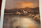Dusk at Glengarriff poster. by a Val Byrne