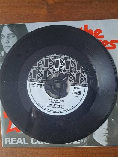 The Stooges 1969/real cool time 7" rare french 1969 release