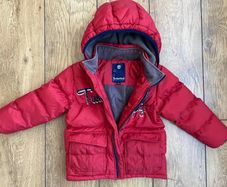 TIMBERLAND Boys Toddler Hooded Puffer Jacket Size (3/94 ) 2-3 Years
