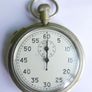 Military Pocket Watch Stopwatch Timer Antique CUPREL Dennison Watch Case (works well) Image 2