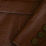 Linen Chocolate Brown  Blazer Jacket Debenhams Sz 12 Eu 40.  Super Condition Image 9