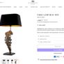 Eichholtz Beau Site lamp x2 Image 5