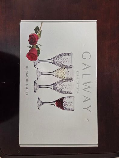 Wine Goblet by Galway Irish Crystal
