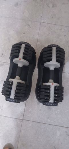 25kg adjustable dumbells