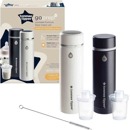 Tommee Tippee GoPrep Portable Formula Feed Maker Set (5 pieces)