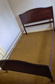 Bed Ends and Irons, Mahogany, Double