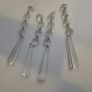 CHANDELIER - Facetted - Drop Pendants Lot Image 2